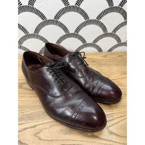 Allen Edmonds Fifth Avenue Cap-toe Oxford 11E Dark Chili Men's Dress Shoes